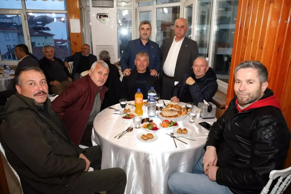 Bafra’da Muhtarlar İftar Programında Buluştu