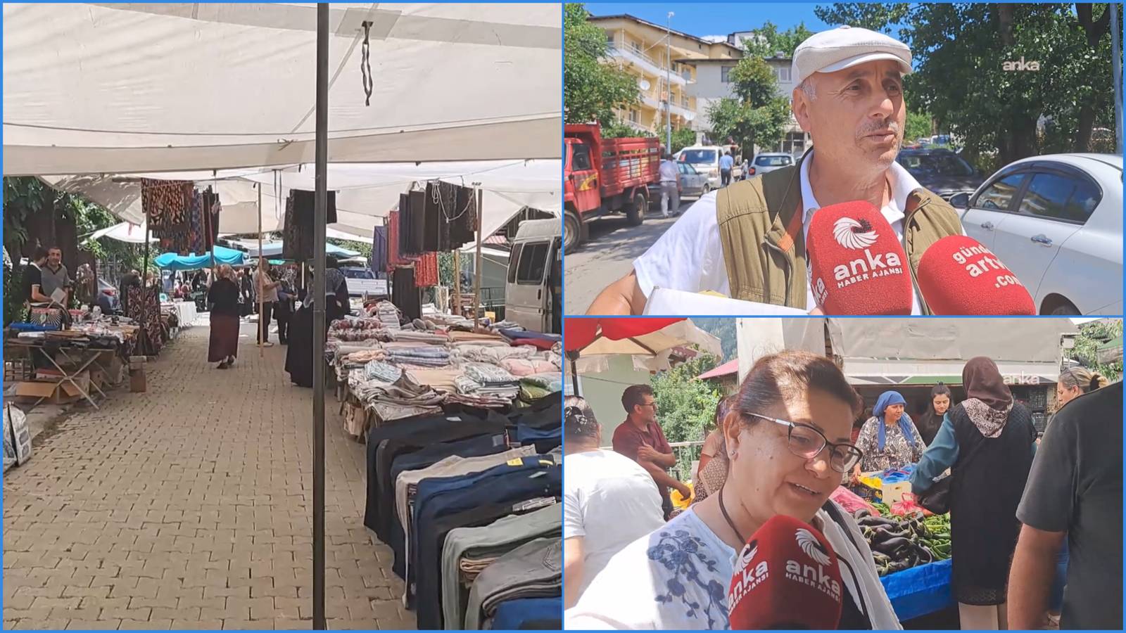 Halk pazarında hayat pahalılığı isyanı: Bizi bu hale getirenler utansın!