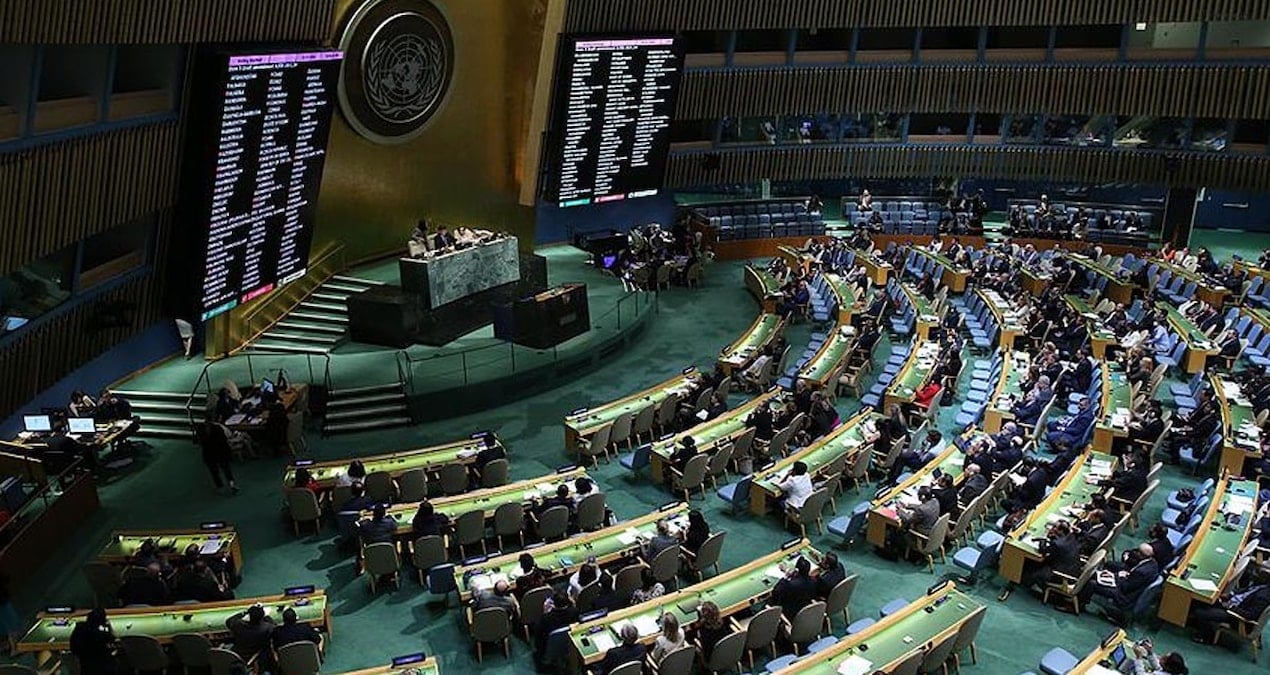 BM’de 142 ülkeden Filistin kararı