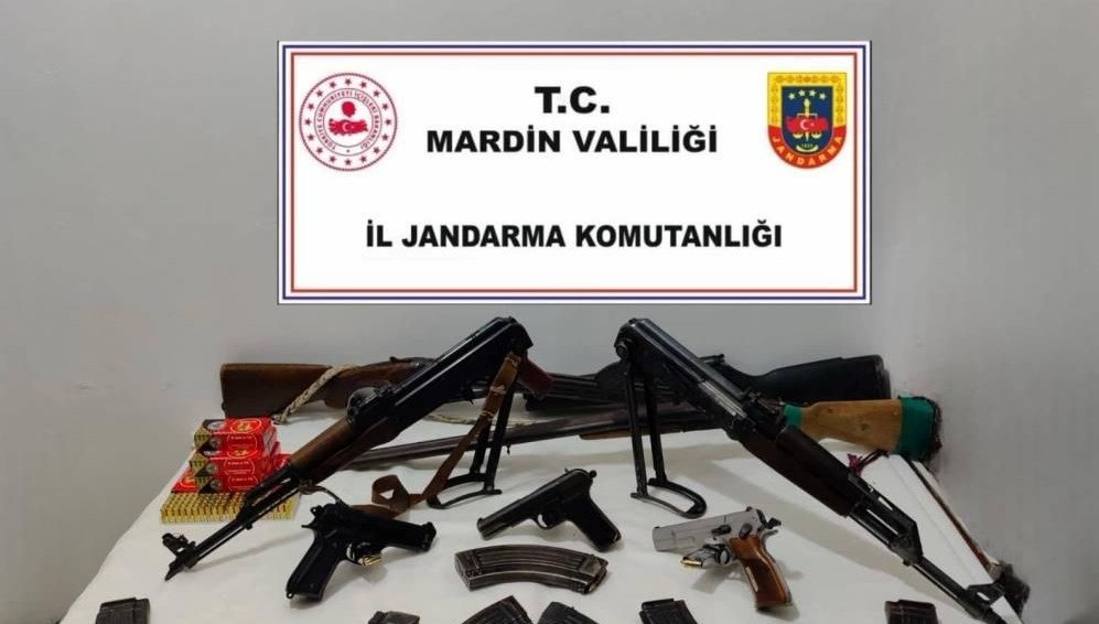 Mardin’de silah kaçakçılarına operasyon