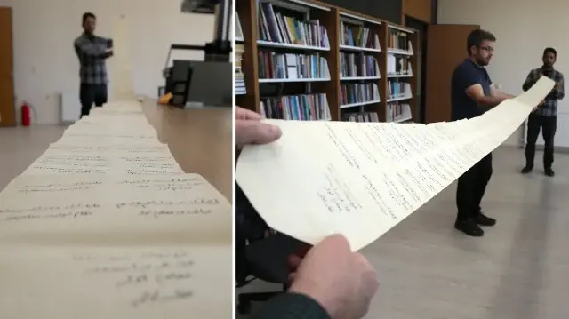 Osmanlı’dan günümüze ulaştı: Ahilik kurallarını anlatıyor! Tam 4,5 metrelik fütüvvetname tarihe ışık tutacak