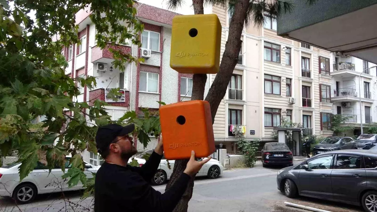 Dron Çantalarından Kuş Yuvası