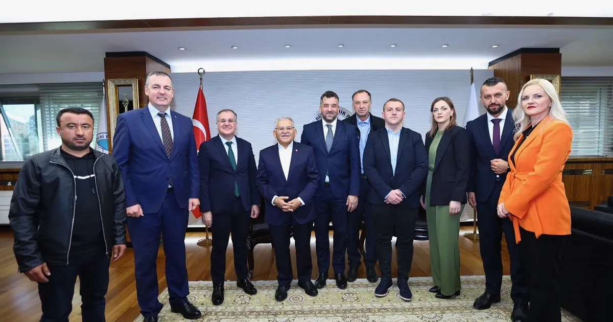 Bosna Hersek heyetinden Kayseri’ye ziyaret