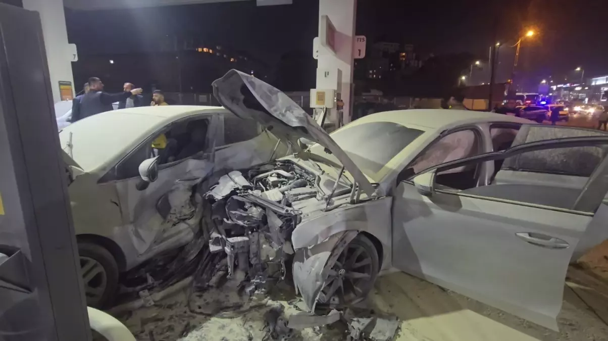 Çekmeköy’de Akaryakıt İstasyonunda Yangın!