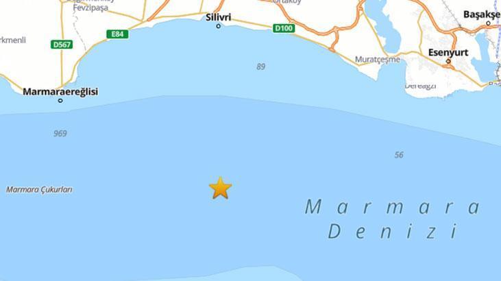 Marmara Denizi’nde 3.4 büyüklüğünde deprem! Detaylar belli oldu