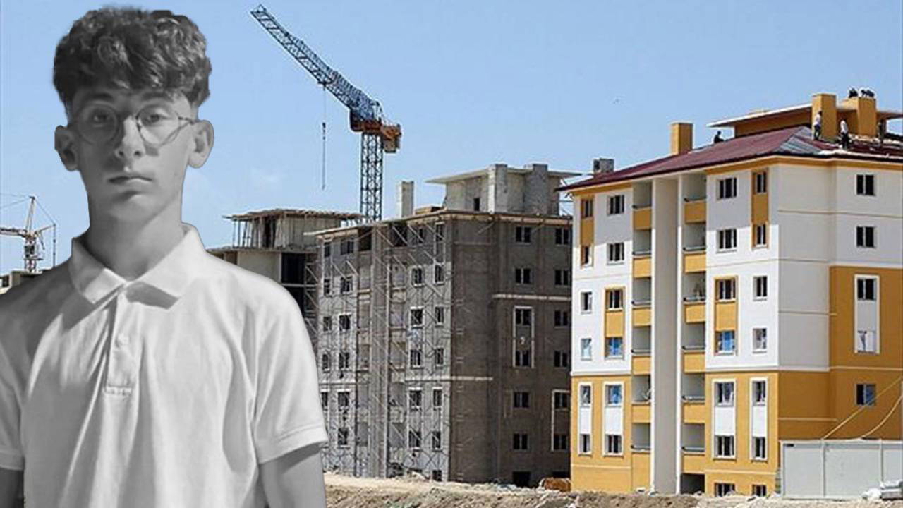 Mersin’de 16 yaşındaki öğrenci, asansör çalışmasında yaşamını yitirdi: Alperen için protesto