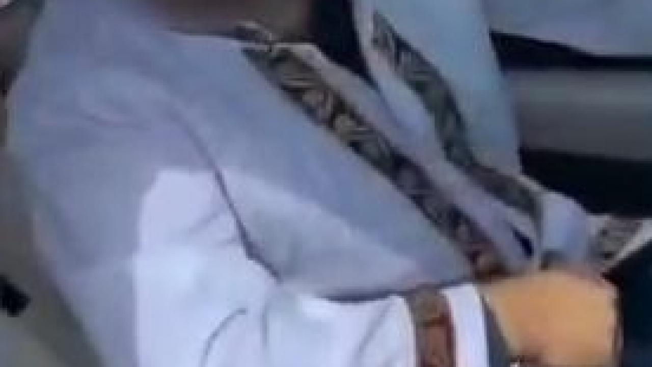 Takke ve cübbe giyip drift atan sürücüye para cezası