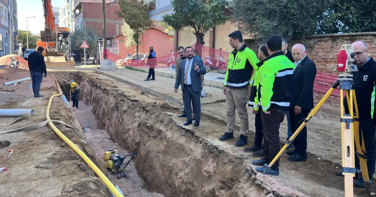 İzmir Ödemiş’te altyapıda yoğun tempo