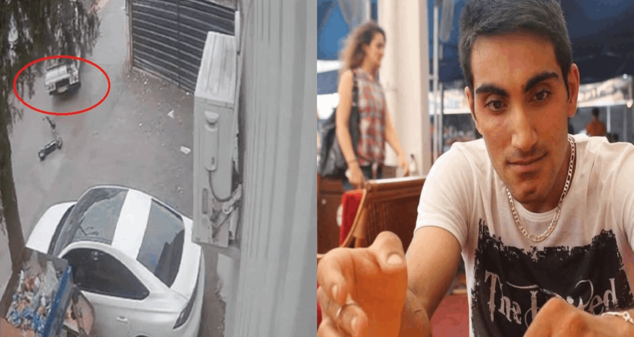 Kamyonetin altında kalan skuter sürücüsü öldü