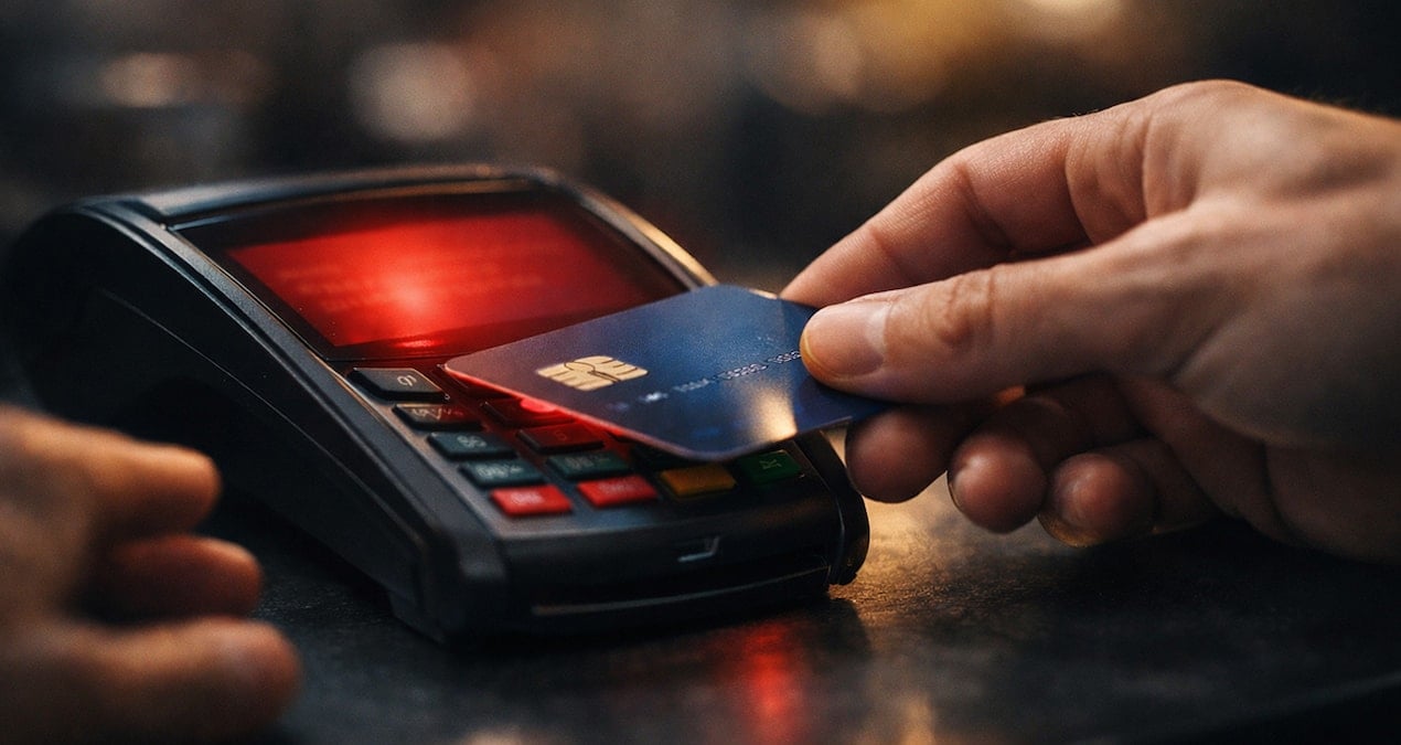 Kredi kartıyla ödeme yaparken POS cihazında bu yazıyı görürseniz hemen durun