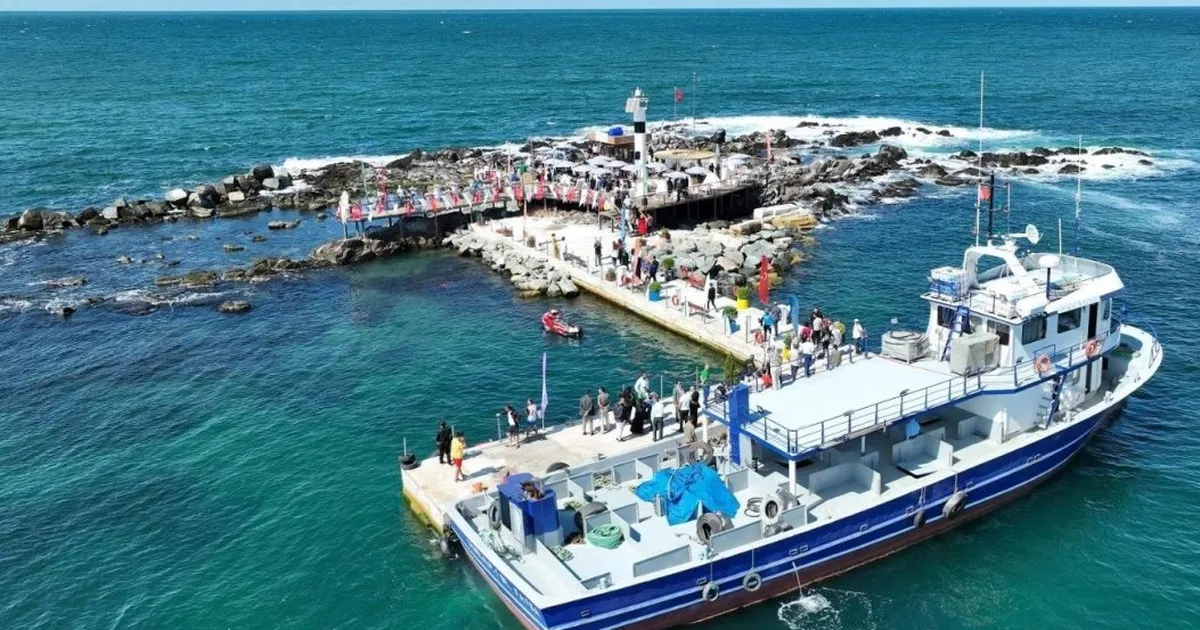 Ordu’da Fatsa Fener Adası’na yeni sosyal tesis