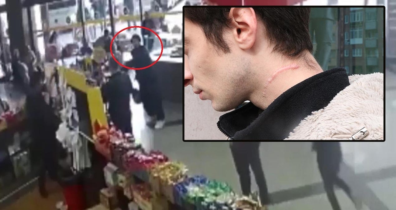 Tartıştığı büfe çalışanını boğazından bıçaklayan sanığa 9 yıl hapis