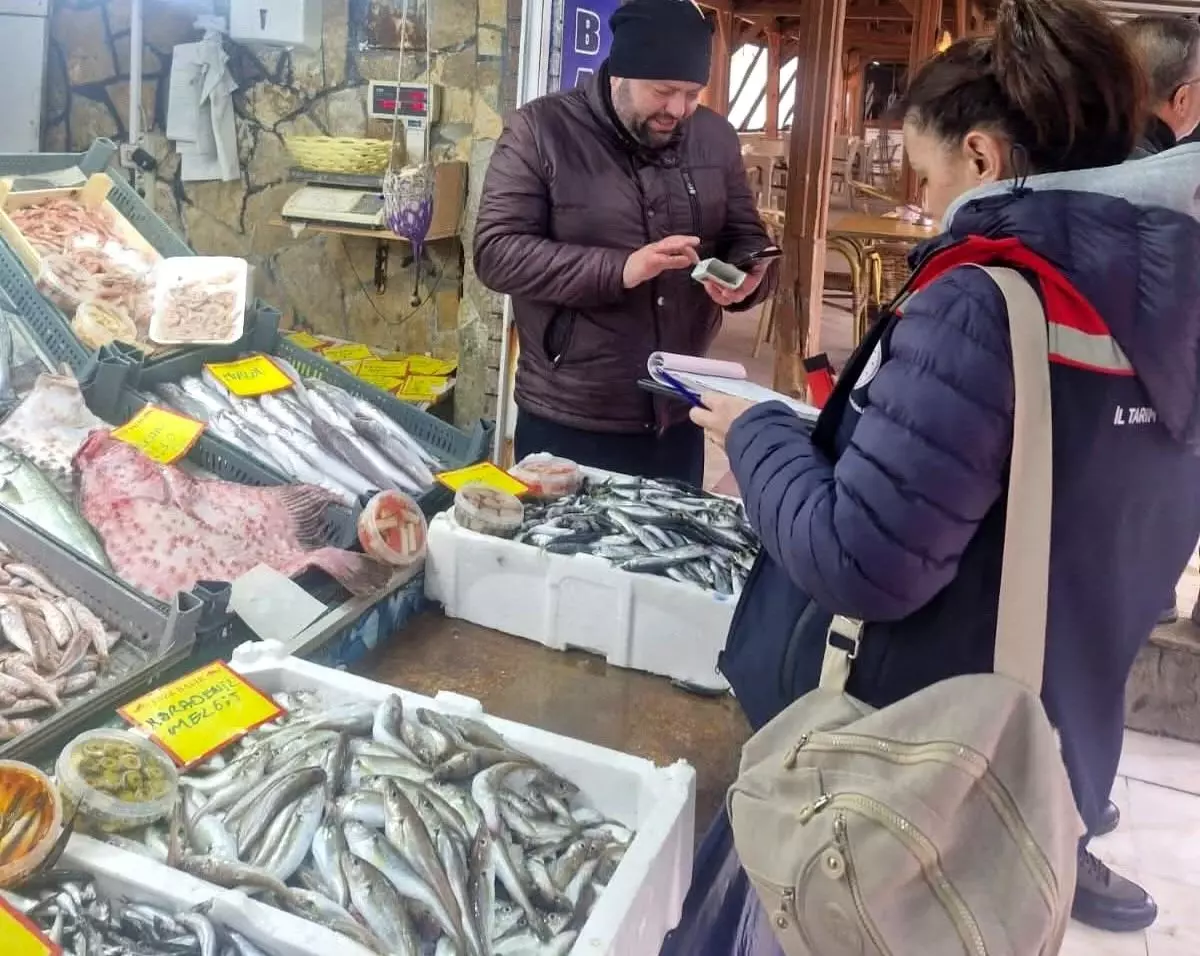 Marmaraereğlisi’nde Balık Satış Denetimi