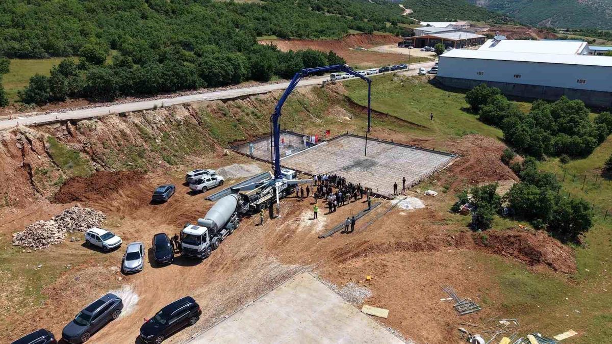 Tunceli’de Ahşap İşleme Tesisi Temeli Atıldı